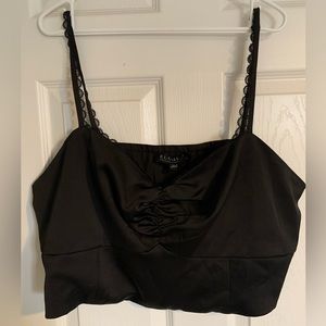 Eloquii cropped top